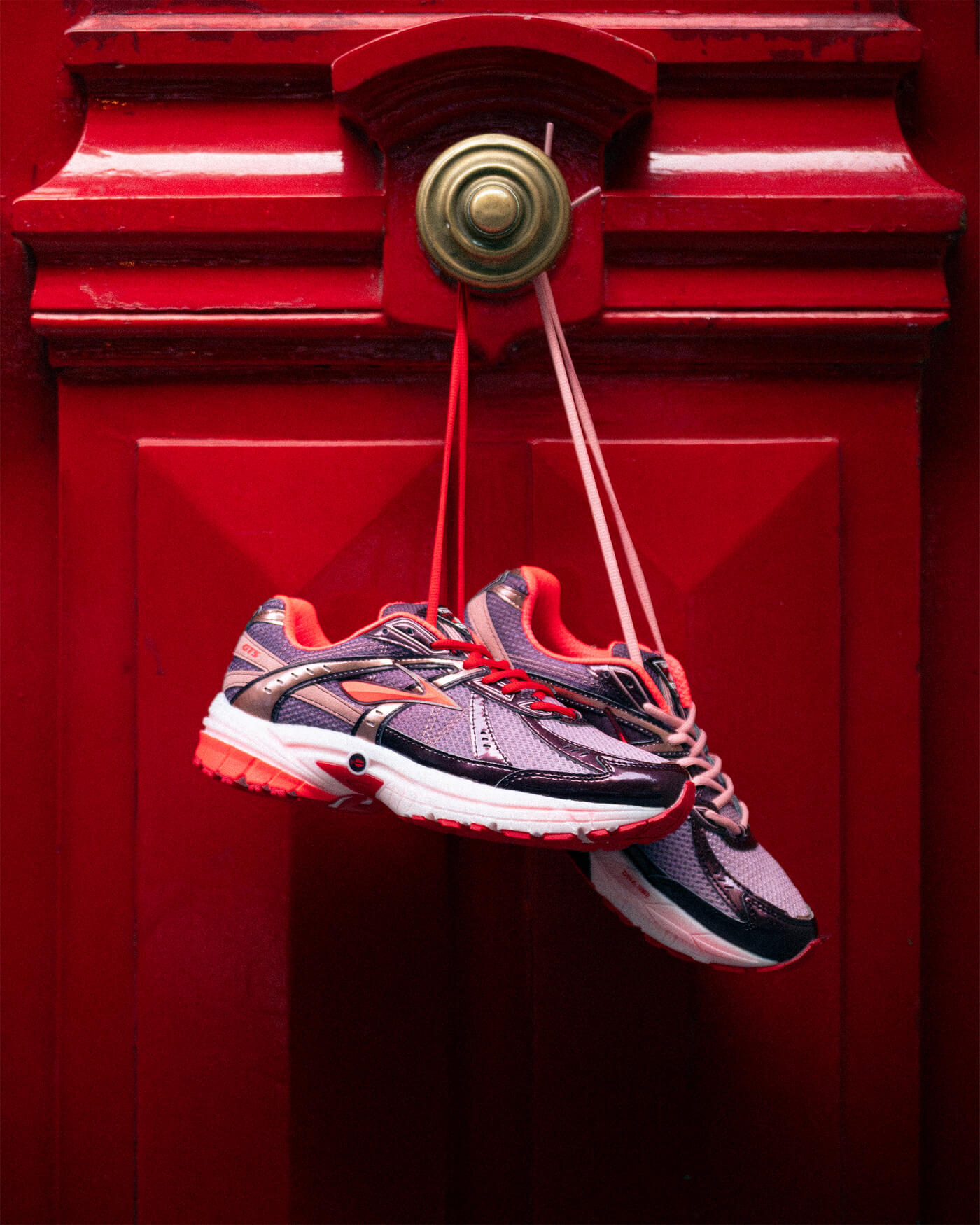 Brooks x AFEW Adrenaline GTS 10 TWAGD - Fig/Bridal Rose/Fiery Coral - 1000681D670