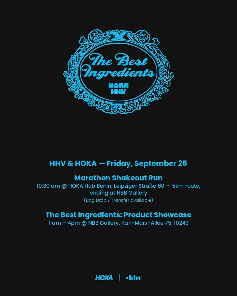 The Best Ingredients: HOKA & HHV präsentieren den Clifton UTL
