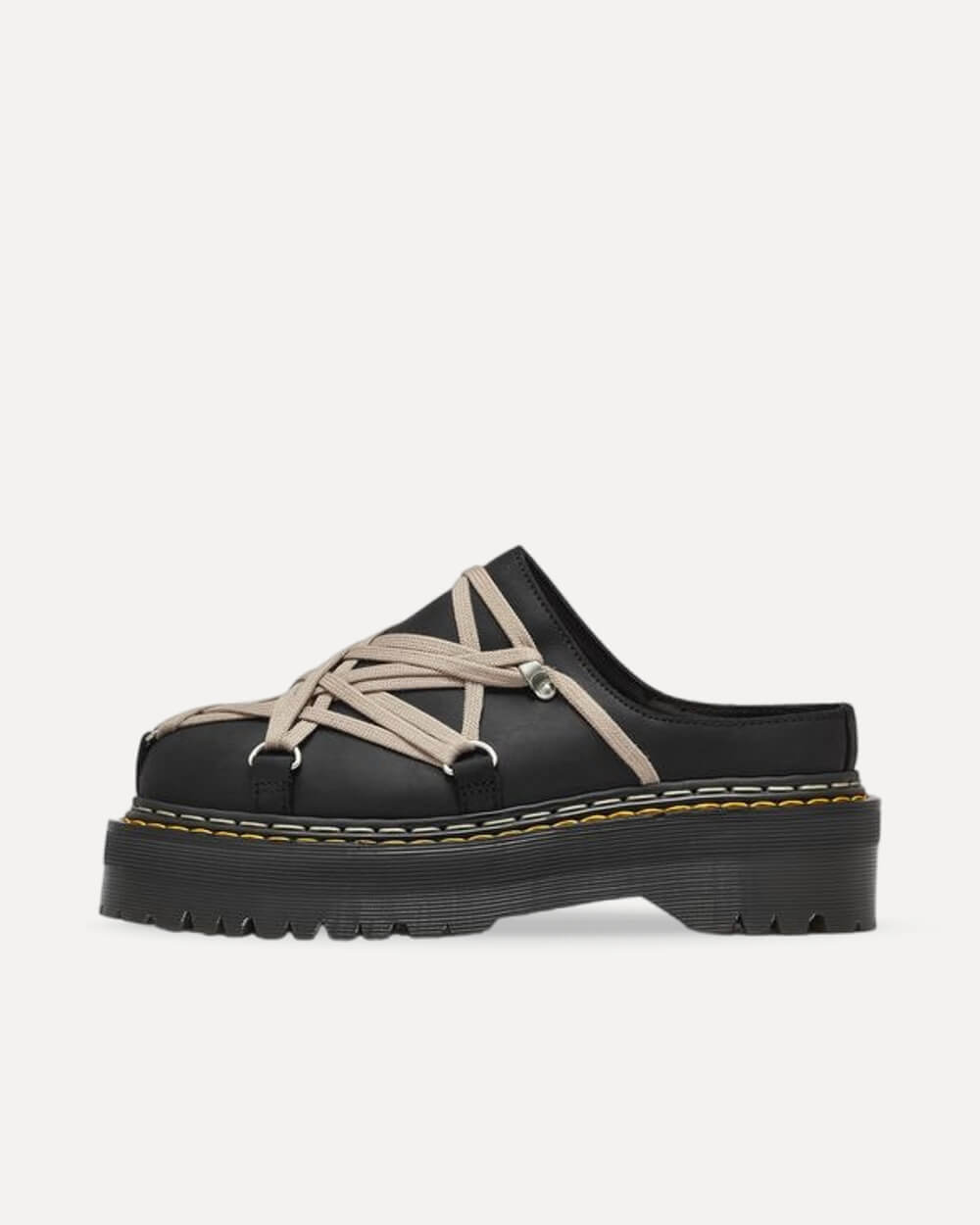 Dr. Martens x Rick Owens Quad Sole Megalace Mule