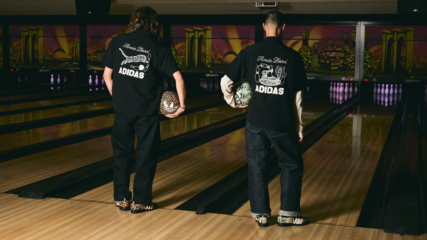 adidas Originals x Brain Dead Bowling Shoe campaign