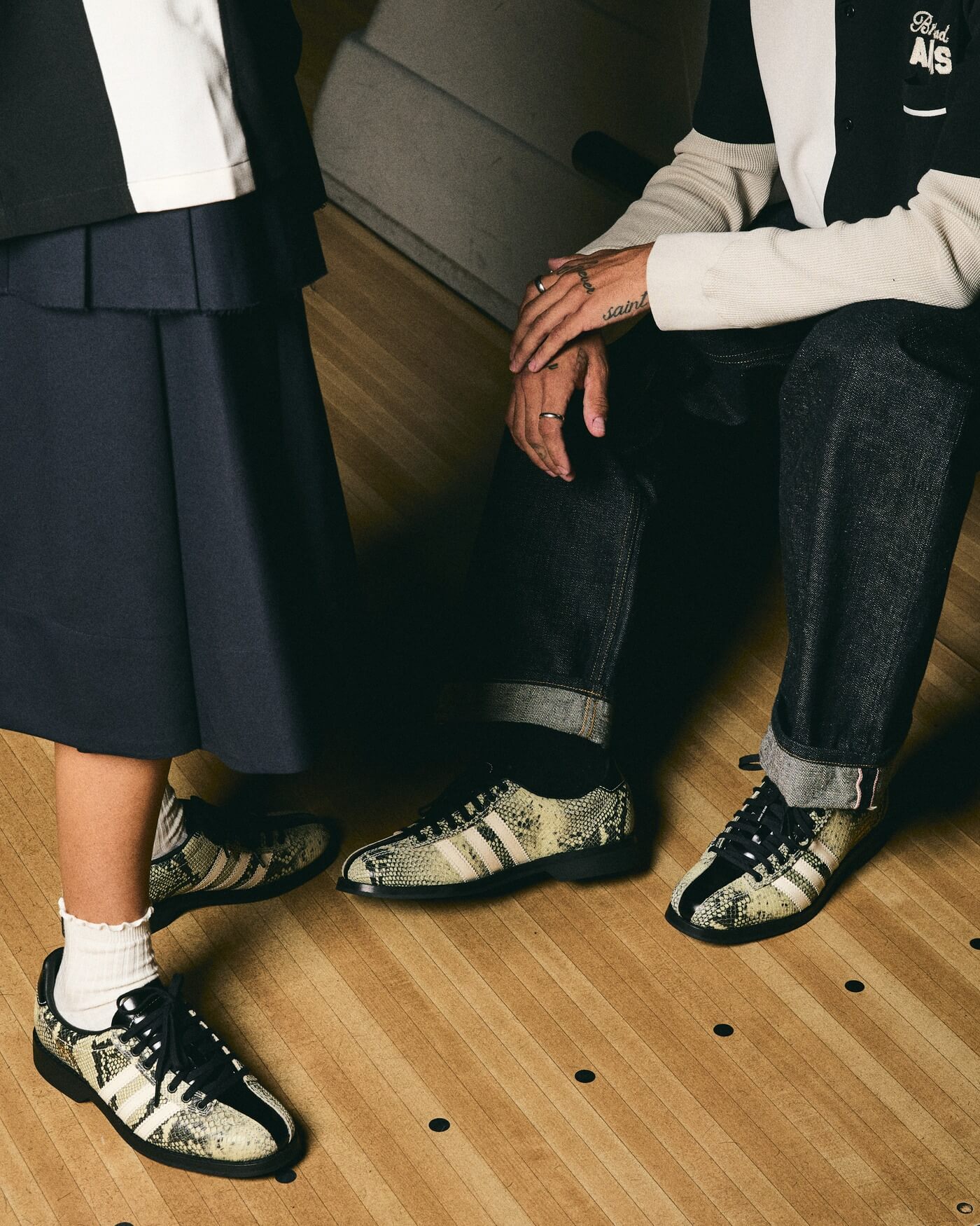 adidas Originals x Brain Dead Bowling Shoe campaign