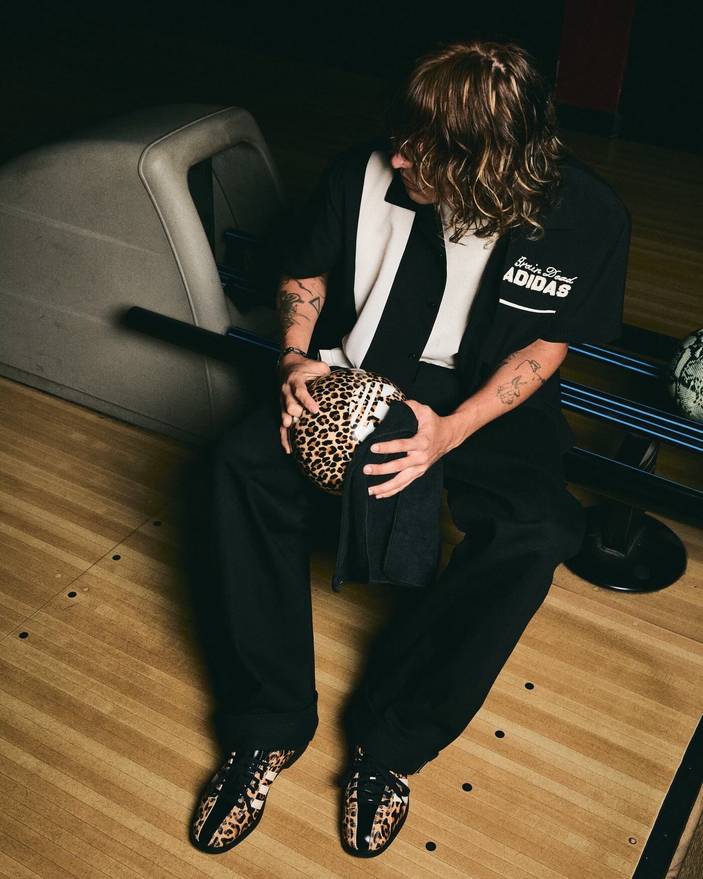 adidas Originals x Brain Dead Bowling Shoe campaign