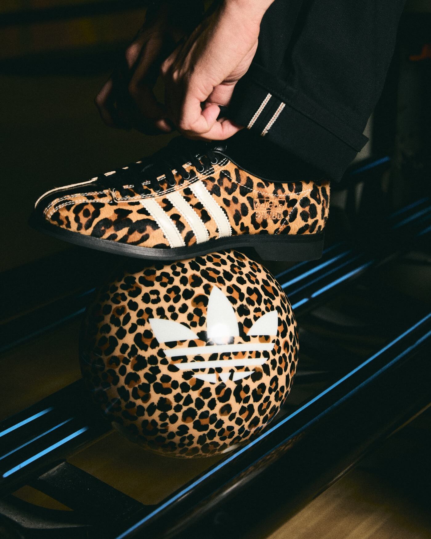 adidas Originals x Brain Dead Bowling Shoe campaign