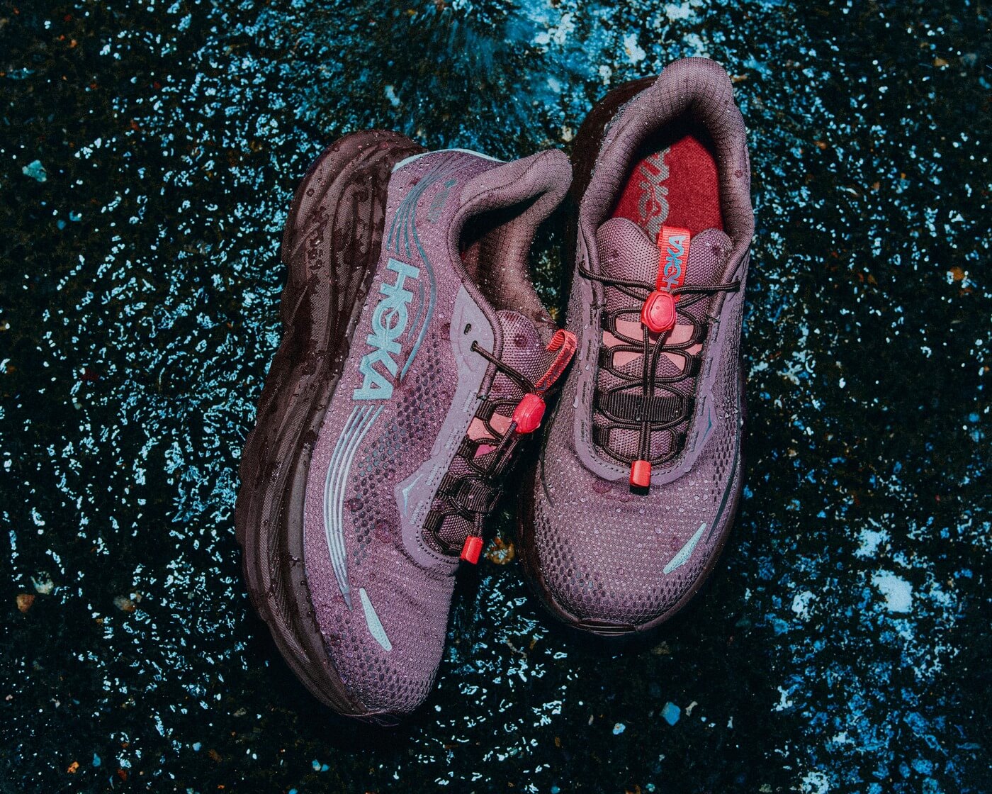 HOKA Clifton 11 GTX - River Rock Grey/Carbon Black