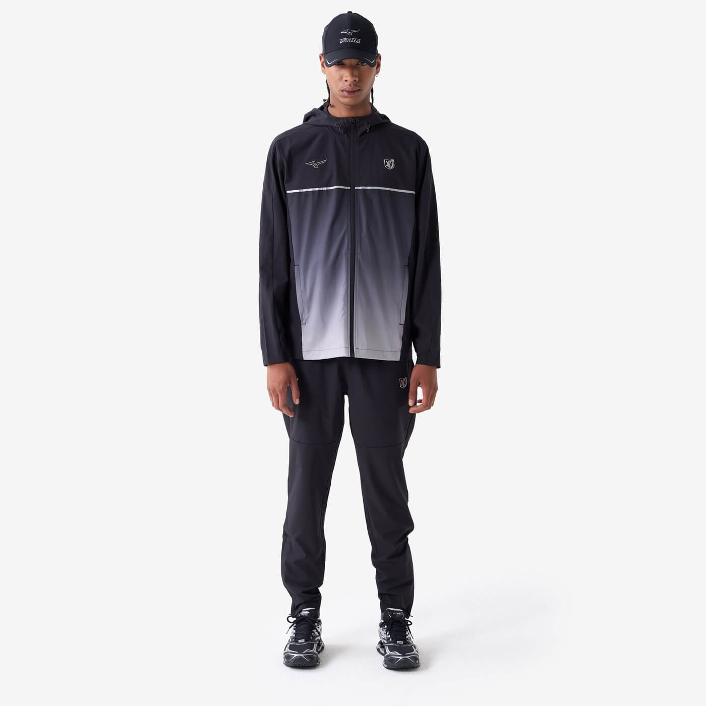 Mizuno Sportstyle x Footkorner Track Pants - Black