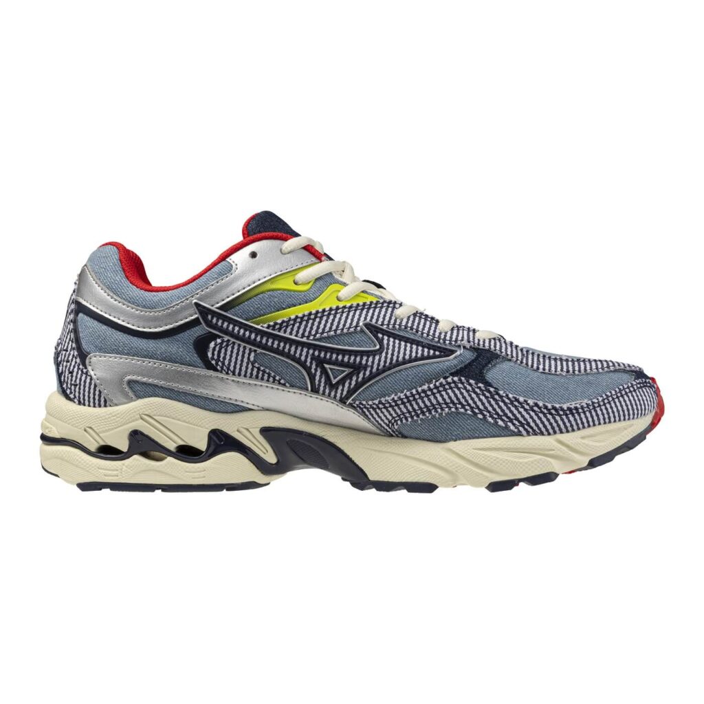 Mizuno Sportstyle x Sean Wotherspoon (SWJP) Wave MG4 LS SW - Light Blue / Off-White / Red