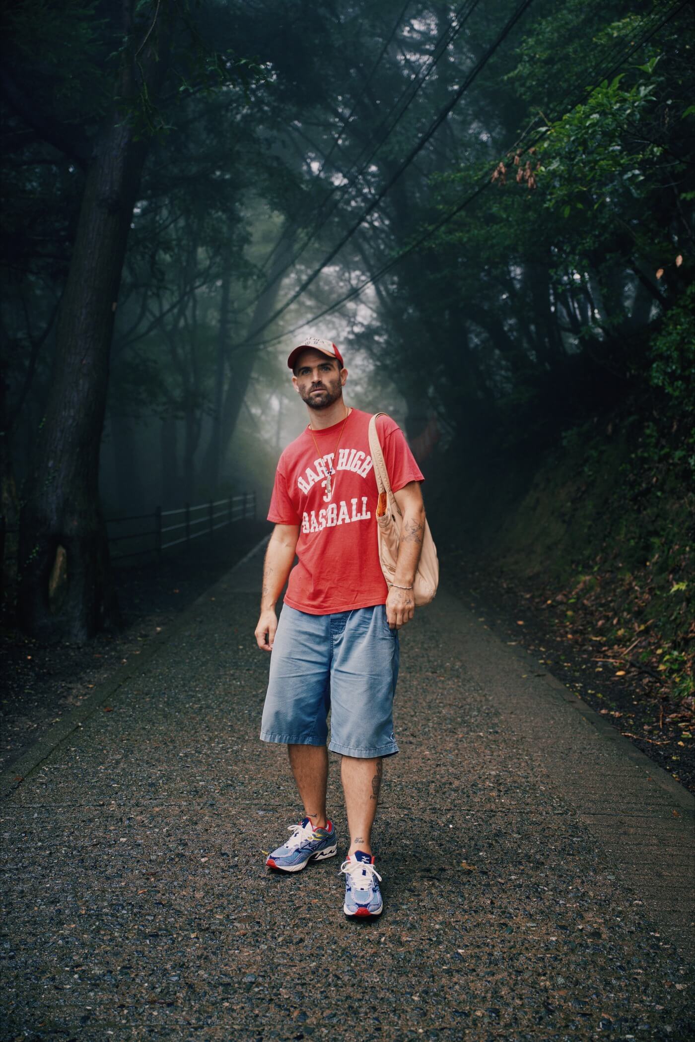 Mizuno Sportstyle x Sean Wotherspoon x Uchi (SWJP) Wave MG4 LS SW - Light Blue / Off-White / Red - D1GD263101