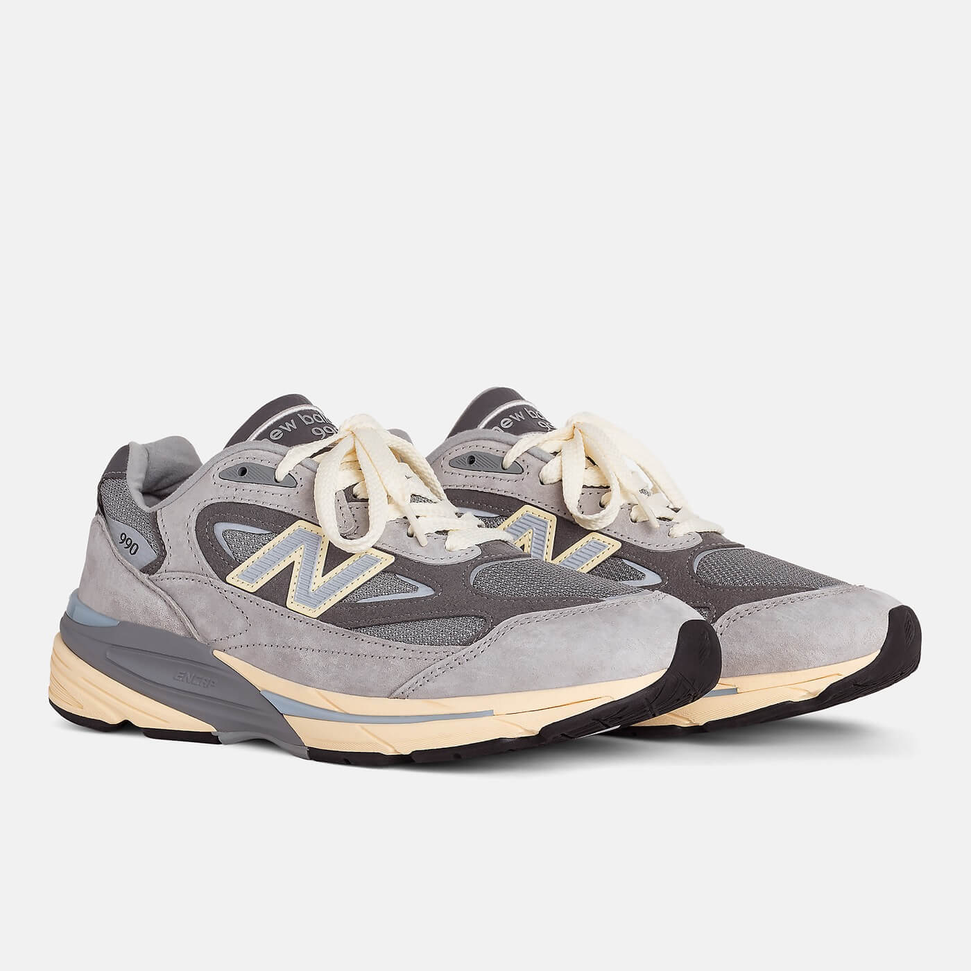 New Balance Made in USA 990v7 - Kool Gray / Calcium / Light Arctic Grey - U990GR7