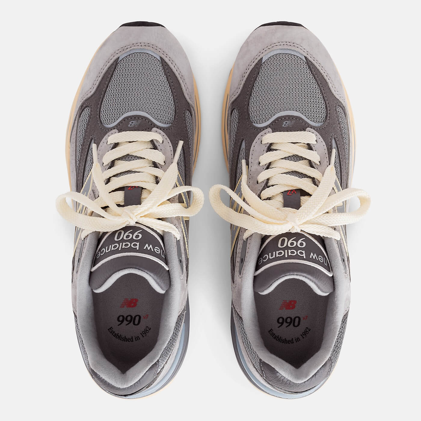 New Balance Made in USA 990v7 - Kool Gray / Calcium / Light Arctic Grey - U990GR7